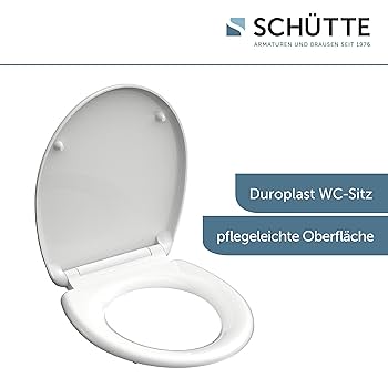SCHÜTTE Deska sedesowa wolnoopadająca, zdejmowana deska